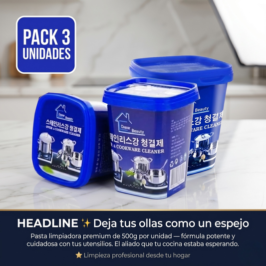 KitchenGlow™ – Limpieza Profunda Sin Esfuerzo para una Cocina Impecable