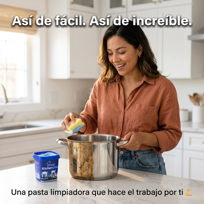 KitchenGlow™ – Limpieza Profunda Sin Esfuerzo para una Cocina Impecable
